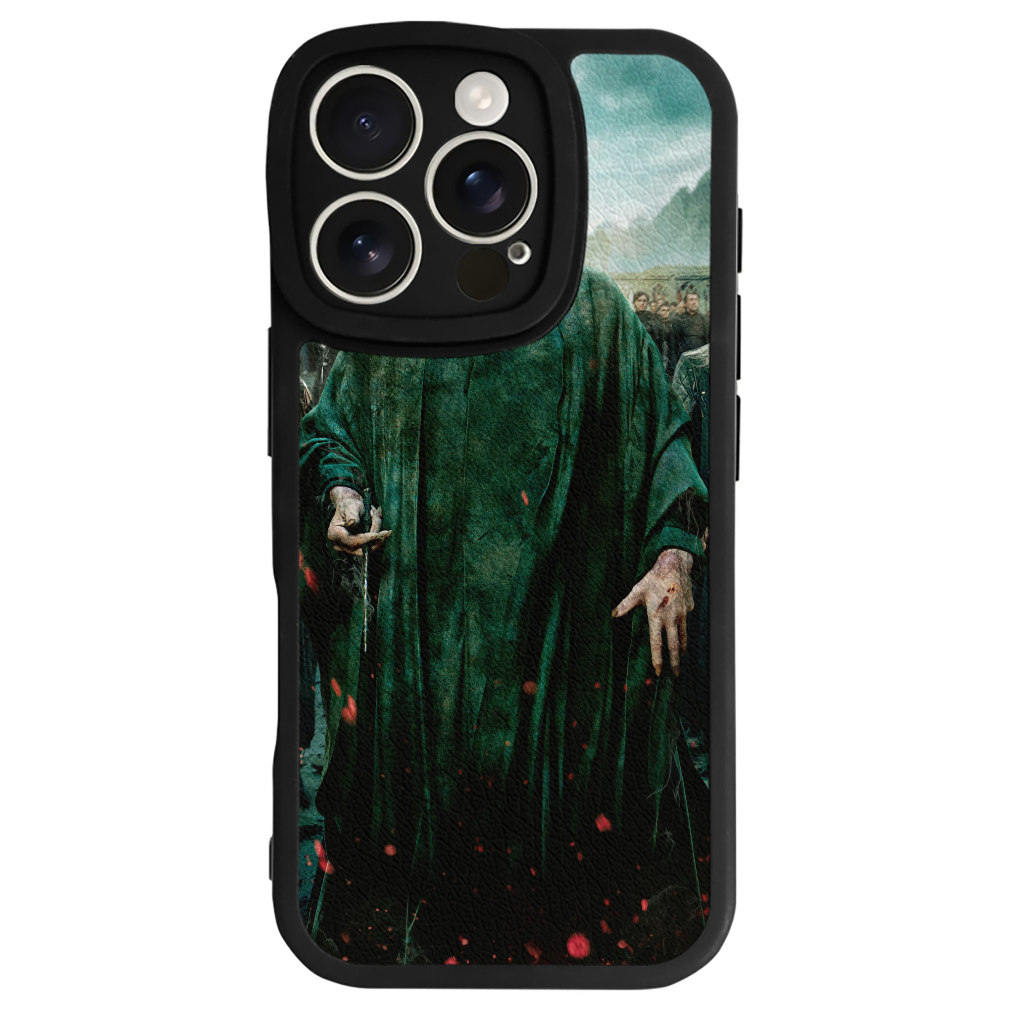 （画像用） Harry Potter ハリー・ポッターシリーズ 【iPhone 16シリーズ対応】シリコンスマホケース（レザー調） 材質：シリコン